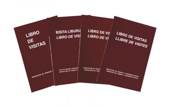 SNM LIBRO DE VISITAS A4 CASTELLANO 401UN